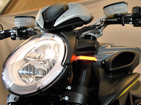 NEW RAGE CYCLES MV Agusta Dragster 800 (2018+) LED Front Turn Signals