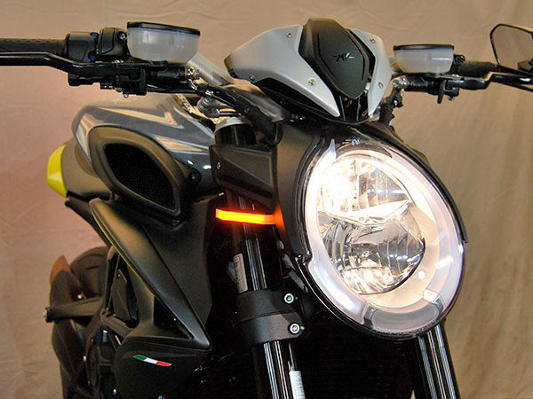 NEW RAGE CYCLES MV Agusta Dragster 800 (2018+) LED Front Turn Signals