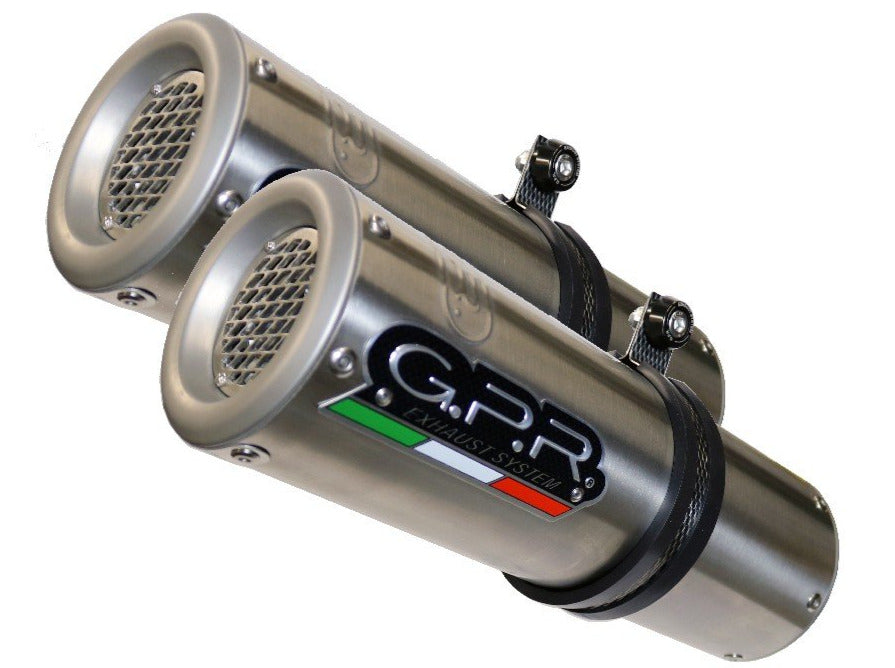 GPR Yamaha YZF-R1 (04/06) Dual Slip-on Exhaust "M3 Inox" (EU homologated)