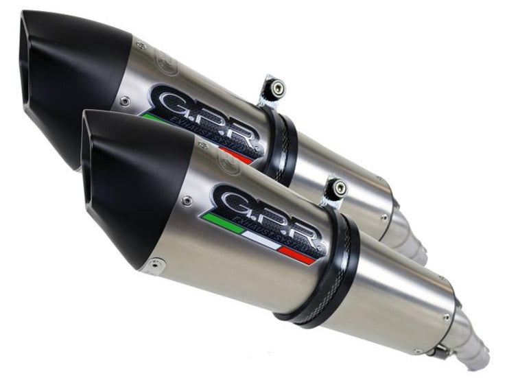 GPR Yamaha FJR1300 (06/16) Dual Slip-on Exhaust "GPE Anniversary Titanium" (EU homologated)