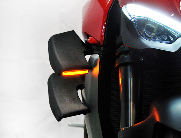 NEW RAGE CYCLES Ducati Streetfighter V2 / V4 (2020+) Front LED Turn Signals