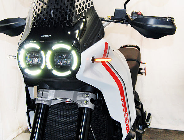 NEW RAGE CYCLES Ducati DesertX (2022+) Front LED Turn Signals