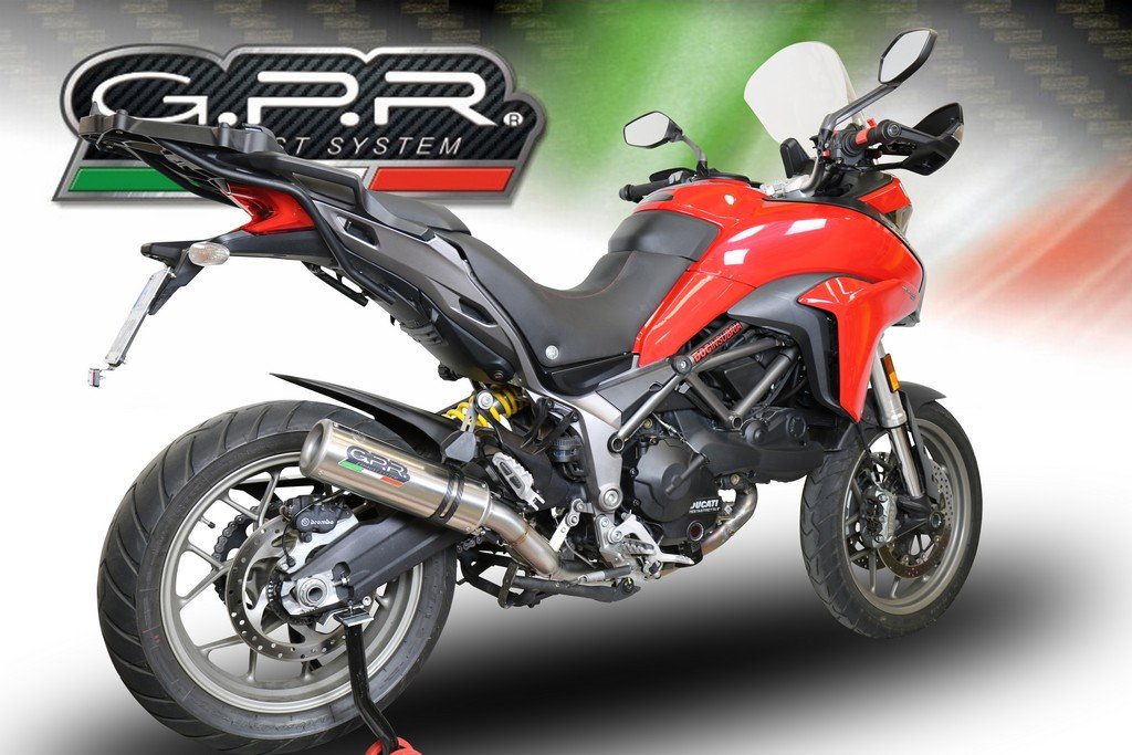 GPR Ducati Multistrada 950 Slip-on Exhaust "M3 Inox" (EU homologated)
