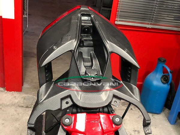 CARBONVANI Ducati Streetfighter V2 (2022+) Carbon Tail Bottom (under seat tray)