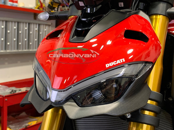 CARBONVANI Ducati Streetfighter V2 (2022+) Carbon Headlight Fairing (lower part)