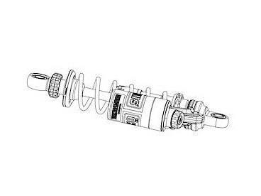 OHLINS Honda CMX500 Rebel (16/20) Twin Shock Absorber 