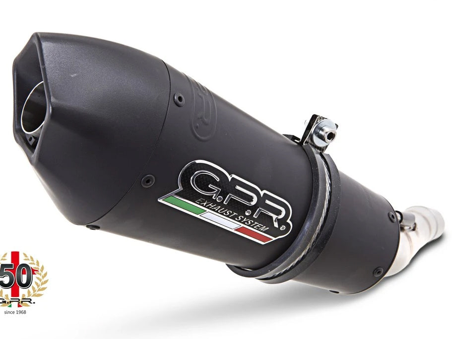 GPR BMW F800GS Slip-on Exhaust "GPE Anniversary Black Titanium" (EU homologated)