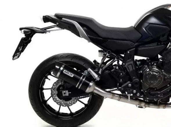 ARROW 71605KZ+71817AKN Yamaha MT07 (2014+) Aluminum Full Exhaust System "Competition Evo Thunder" – Accessories in the 2WheelsHero Motorcycle Aftermarket Accessories and Parts Online Shop