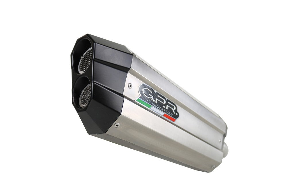 GPR BMW F850GS / Adventure Slip-on Exhaust "Sonic Inox" (EU homologated)