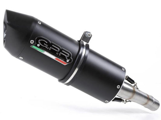 GPR Triumph Speed Triple 1050 (16/17) 3 to 1 Slip-on Exhaust "Furore Evo 4 Nero" (EU homologated)