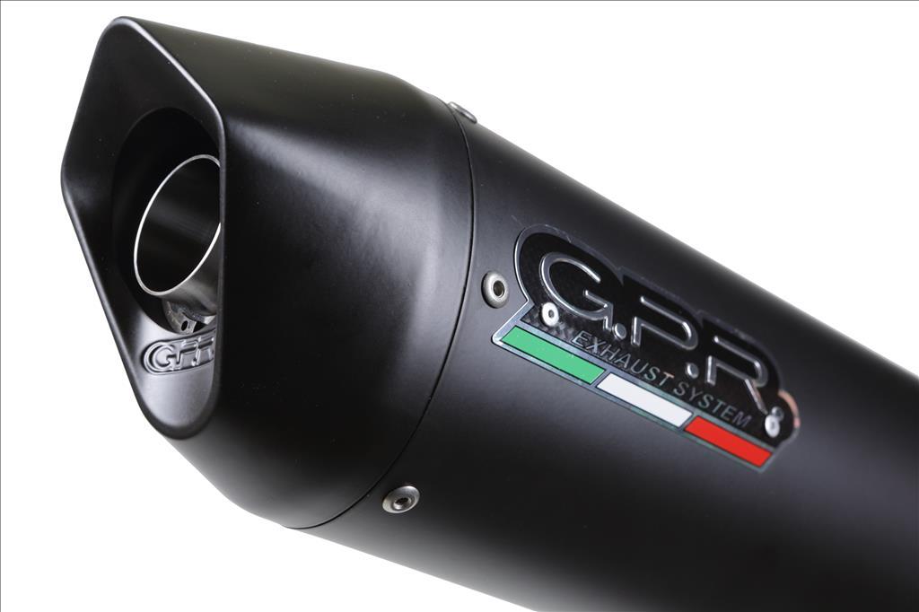 GPR Yamaha XJR1300 (99/06) Dual Slip-on Exhaust "Furore Nero" (EU homologated)