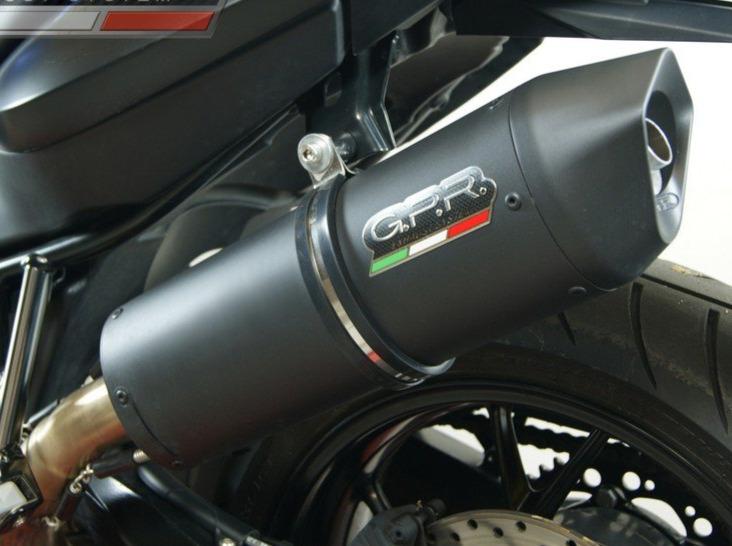 GPR Triumph Speed Triple 1050 (16/17) 3 to 1 Slip-on Exhaust "Furore Evo 4 Nero" (EU homologated)