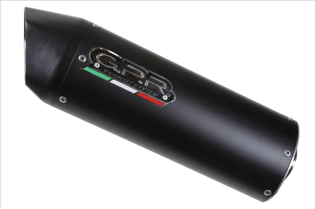 GPR Triumph Speed Triple 1050 (16/17) 3 to 1 Slip-on Exhaust "Furore Evo 4 Nero" (EU homologated)