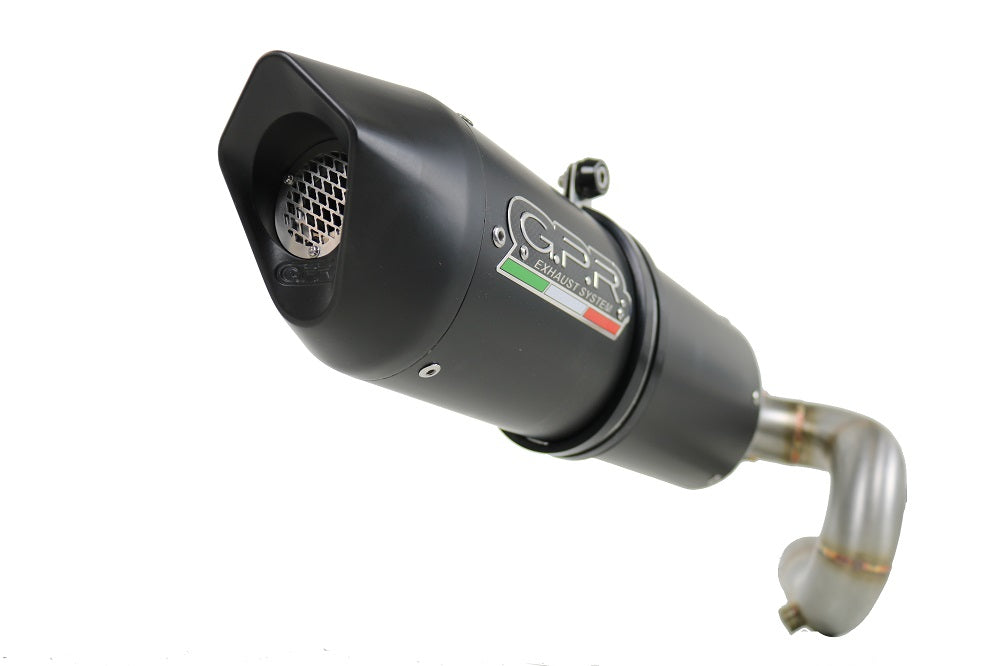 GPR Yamaha WR450F (03/06) Slip-on Exhaust "Furore Nero" (EU homologated)