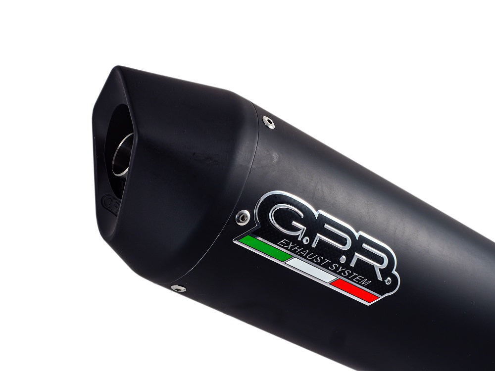 GPR Yamaha BT1100 Bulldog Dual Slip-on Exhaust "Furore Nero" (EU homologated)