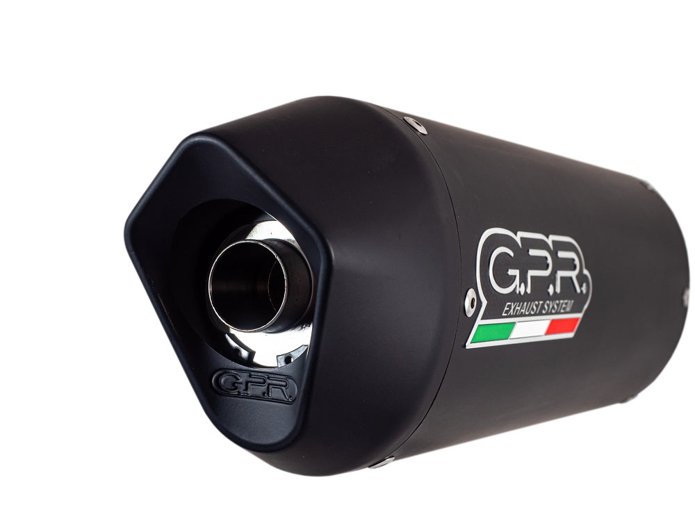 GPR Yamaha FZ1/FZS1000 Fazer (01/05) Slip-on Exhaust "Furore Nero" (EU homologated)