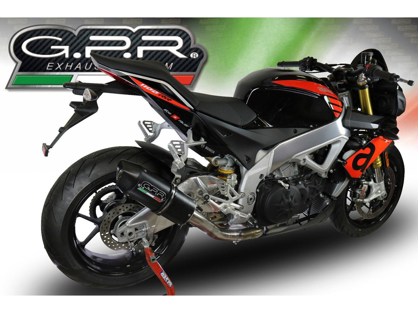 GPR Aprilia Tuono V4 1100 (17/18) Slip-on Exhaust "Furore Nero"