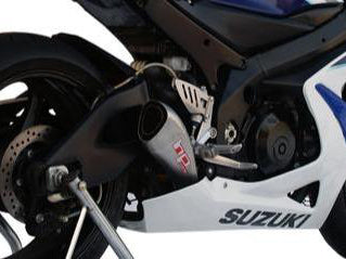 HP CORSE Suzuki GSX-R1000 (05/06) Slip-on Exhaust "Hydroform Satin" (EU homologated)