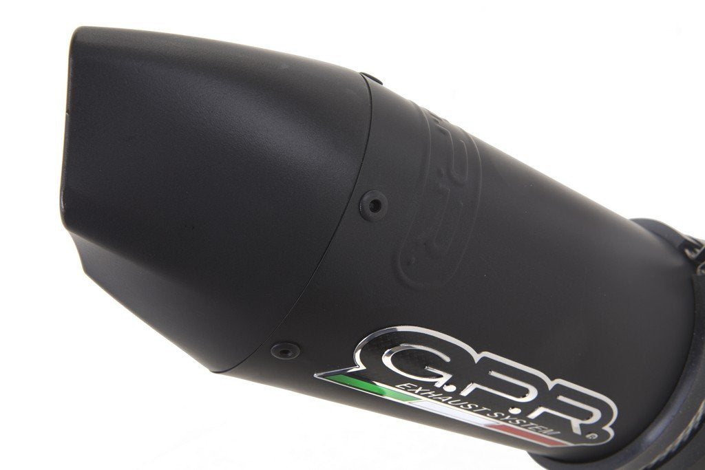 GPR BMW F800S/ST Slip-on Exhaust "GPE Anniversary Black Titanium" (EU homologated)