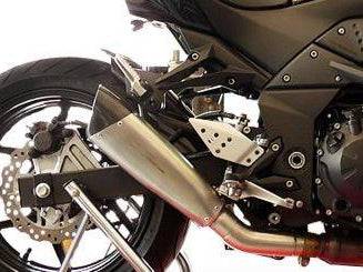 HP CORSE Kawasaki Z750 (07/12) Slip-on Exhaust "Evoxtreme Satin" (racing only)