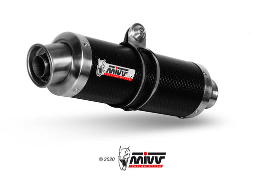 MIVV H.051 HONDA CB 500 F / X ( 2013 / 15 ) Slip On Exhaust "GP" (carbon; approved) – Accessories in the 2WheelsHero Motorcycle Aftermarket Accessories and Parts Online Shop