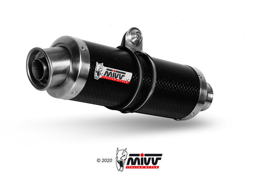 MIVV K.010 KAWASAKI Z 1000 ( 2003 / 06 ) Dual Slip On Exhaust "GP" (carbon; approved) – Accessories in the 2WheelsHero Motorcycle Aftermarket Accessories and Parts Online Shop