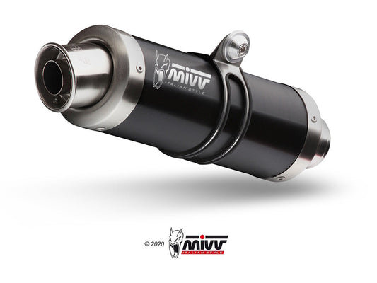 MIVV H.014 HONDA CBR 600 FS ( 2001 / 03 ) Slip on Exhaust "GP" (black; approved) – Accessories in the 2WheelsHero Motorcycle Aftermarket Accessories and Parts Online Shop
