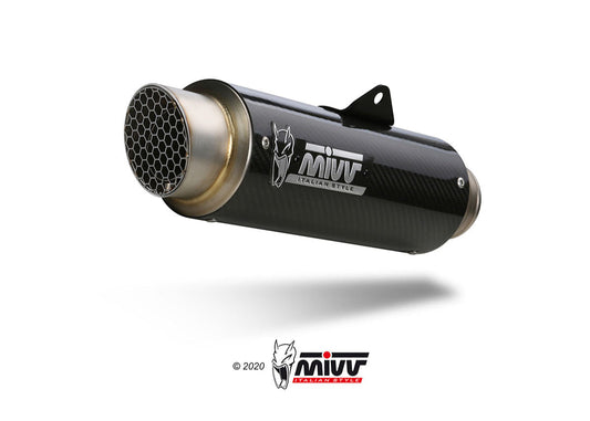 MIVV D.038 Ducati Scrambler 1100 (18/20) Dual Slip-on Exhaust "GP Pro" (carbon; approved) – Accessories in the 2WheelsHero Motorcycle Aftermarket Accessories and Parts Online Shop