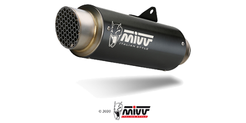 MIVV H.074 HONDA CB 125 R ( 2018 / 20 ) Full System Exhaust "GP PRO" (black; approved) – Accessories in the 2WheelsHero Motorcycle Aftermarket Accessories and Parts Online Shop