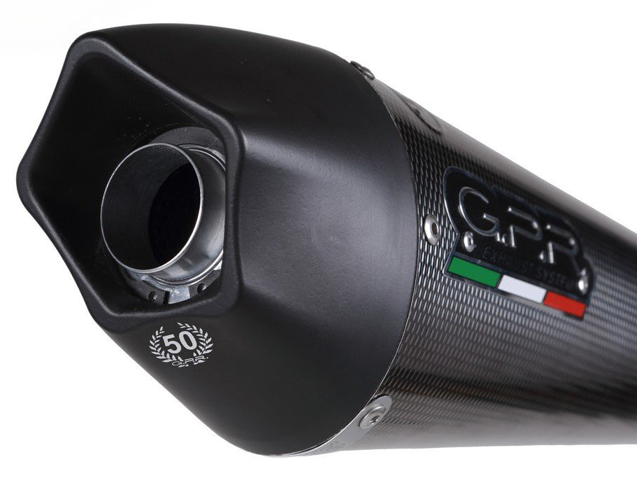 GPR Ducati Hypermotard 939 Slip-on Exhaust "GPE Evo 4 Poppy" (EU homologated)