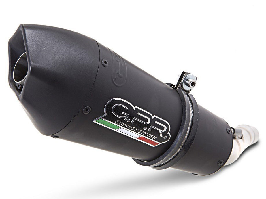 GPR Ducati Monster 696 Dual Slip-on Exhaust "GPE Anniversary Black Titanium" (EU homologated)