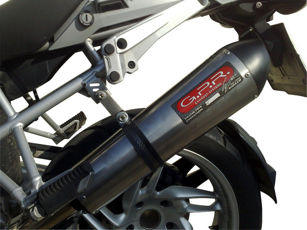 GPR BMW R1200GS (04/09) Slip-on Exhaust "GPE Anniversary Titanium" (EU homologated)