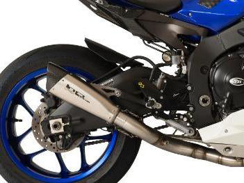 HP CORSE Yamaha YZF-R1 (15/17) Slip-on Exhaust "Evoxtreme Satin" (racing)