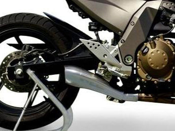 HP CORSE Kawasaki Z750 (04/06) Slip-on Exhaust "Hydroform Satin" (EU homologated)