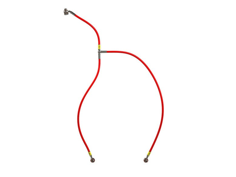 HEL PERFORMANCE HBF3050 Hyosung GT650 Comet (03/05) Flexible Braided Brake Lines Kit (OEM replacement) – Accessories in the 2WheelsHero Motorcycle Aftermarket Accessories and Parts Online Shop