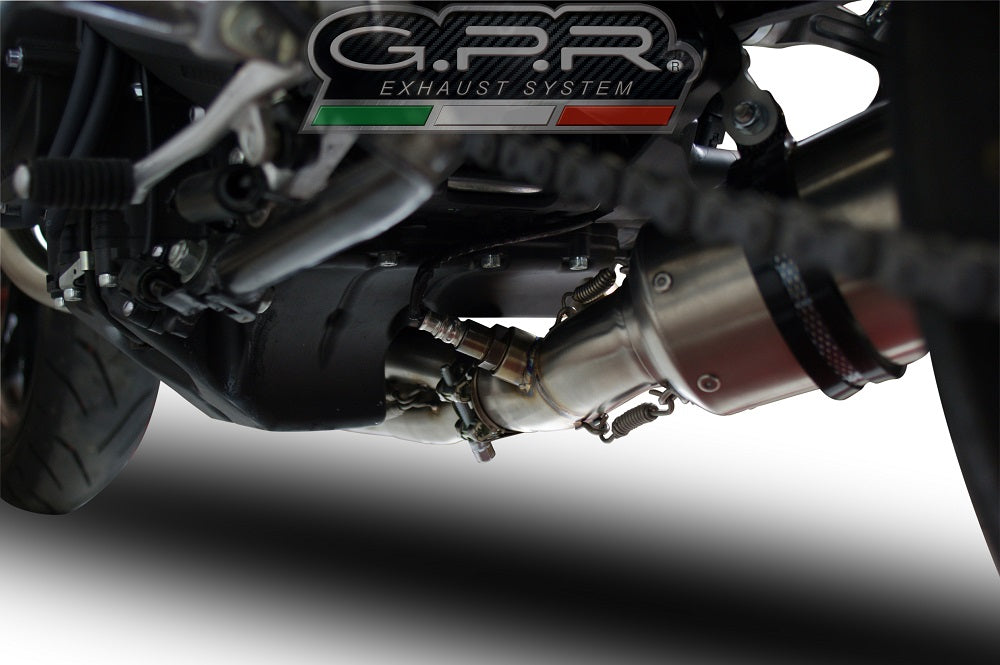 GPR Yamaha Tracer 900 (15/17) Full Exhaust System "Furore Nero" (EU homologated)