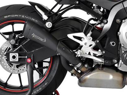 HP CORSE BMW S1000R Slip-on Exhaust "Hydroform Short R Black" (EU homologated)