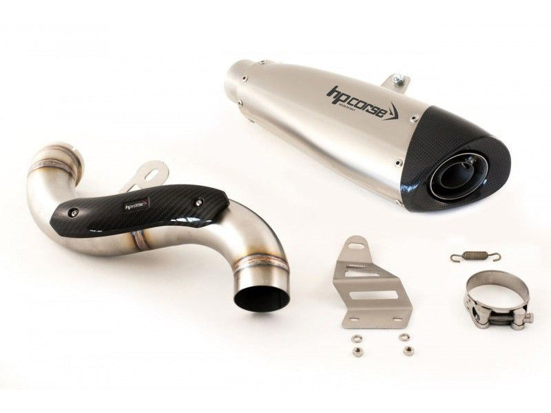 HP CORSE BMW R nineT Slip-on Exhaust "Evoxtreme Satin Single High" (EU homologated)