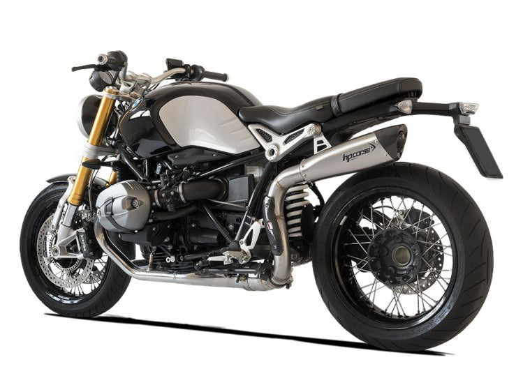 HP CORSE BMW R nineT Slip-on Exhaust "Evoxtreme Satin Single High" (EU homologated)