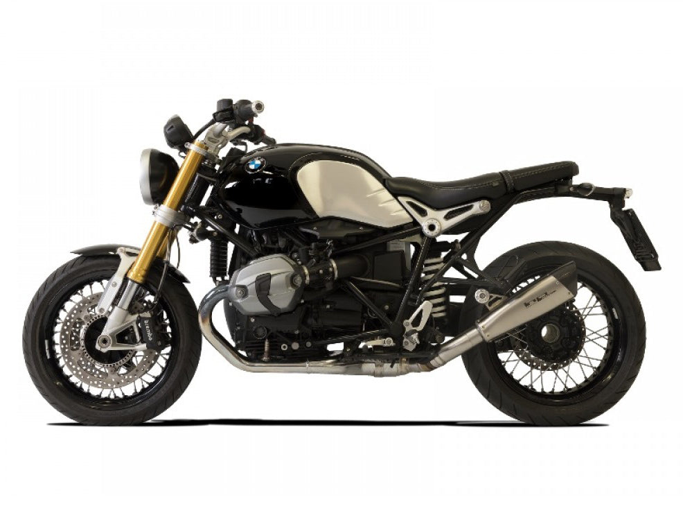 HP CORSE BMW R nineT Slip-on Exhaust "Evoxtreme Satin Single Low" (EU homologated)