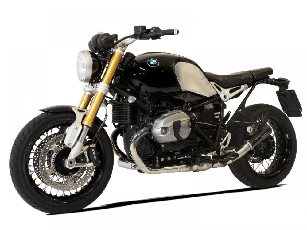 HP CORSE BMW R nineT Slip-on Exhaust "GP-07 Black Single Low" (EU homologated)