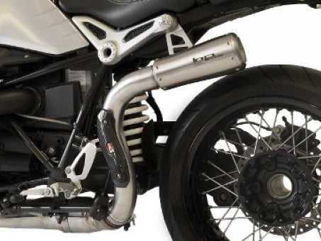 HP CORSE BMW R nineT Slip-on Exhaust "GP-07 Satin Single High" (EU homologated)