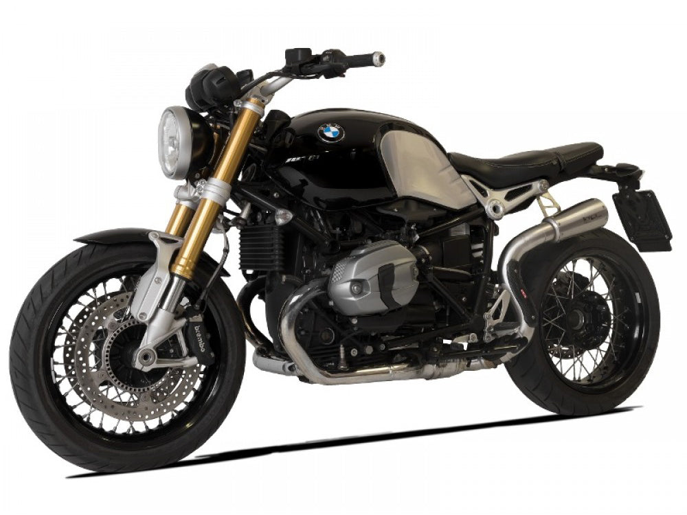 HP CORSE BMW R nineT Slip-on Exhaust "GP-07 Satin Single High" (EU homologated)