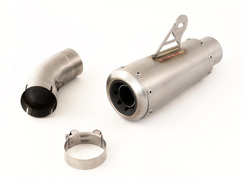 HP CORSE BMW R nineT Slip-on Exhaust "GP-07 Satin Single Low" (EU homologated)