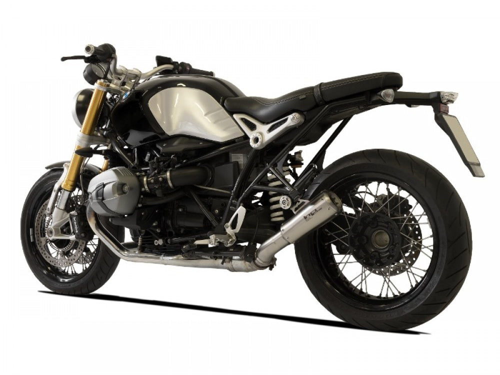 HP CORSE BMW R nineT Slip-on Exhaust "GP-07 Satin Single Low" (EU homologated)