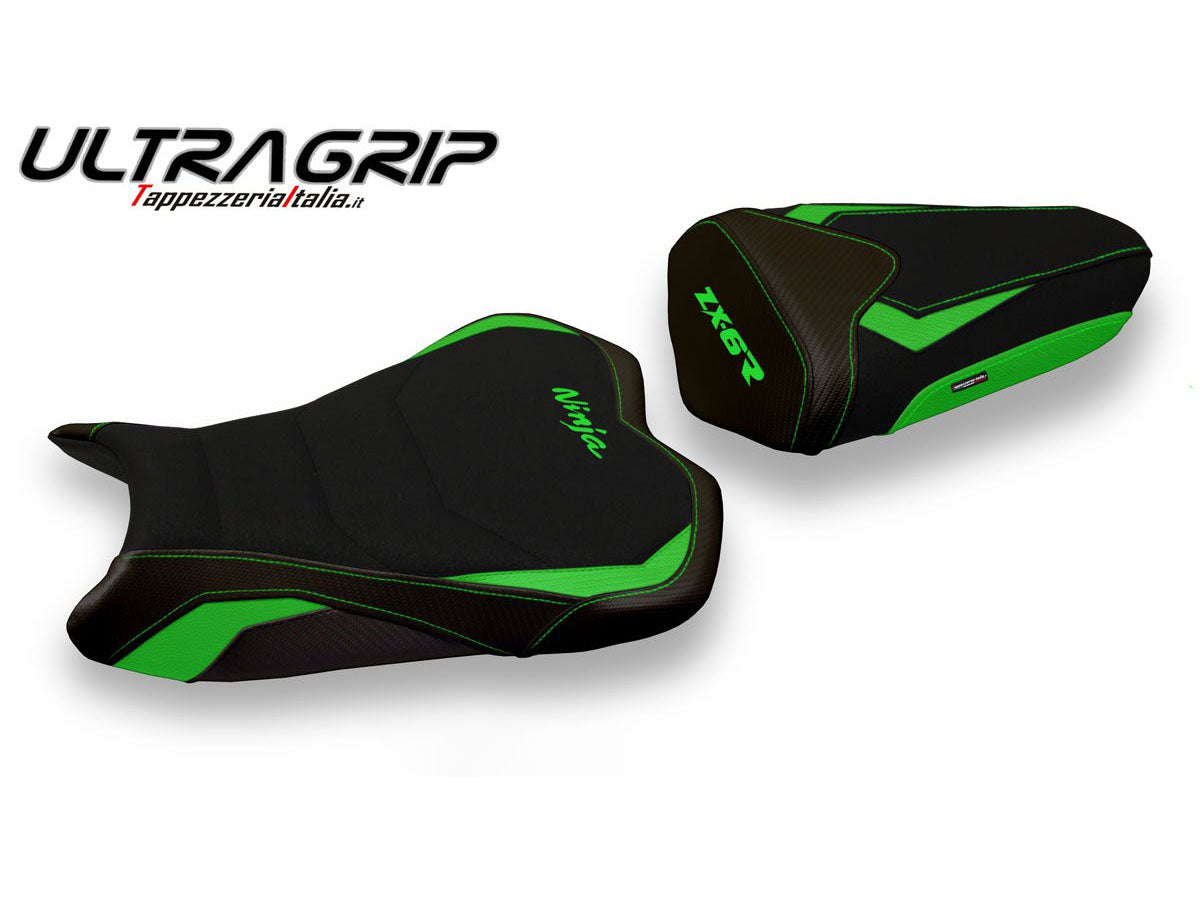 TAPPEZZERIA ITALIA Kawasaki ZX-6R (13/18) Ultragrip Seat Cover "Pune 2"