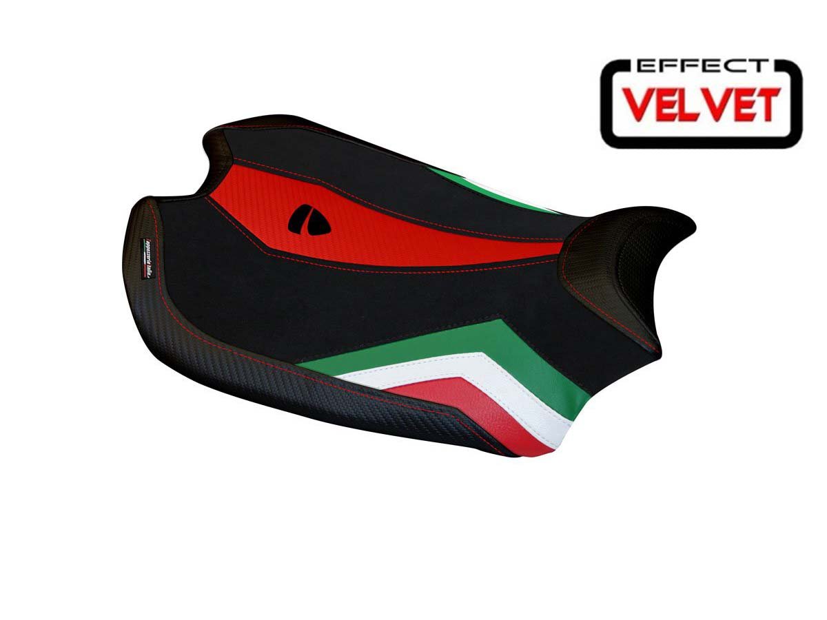 TAPPEZZERIA ITALIA Ducati Panigale V4 Velvet Seat Cover "Nelson"