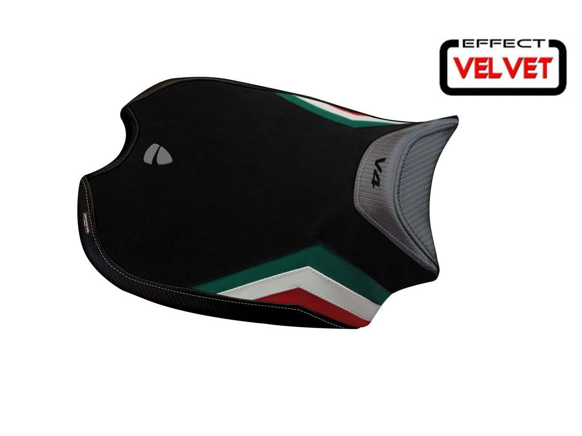 TAPPEZZERIA ITALIA Ducati Panigale V4 Velvet Seat Cover "Wels 1"