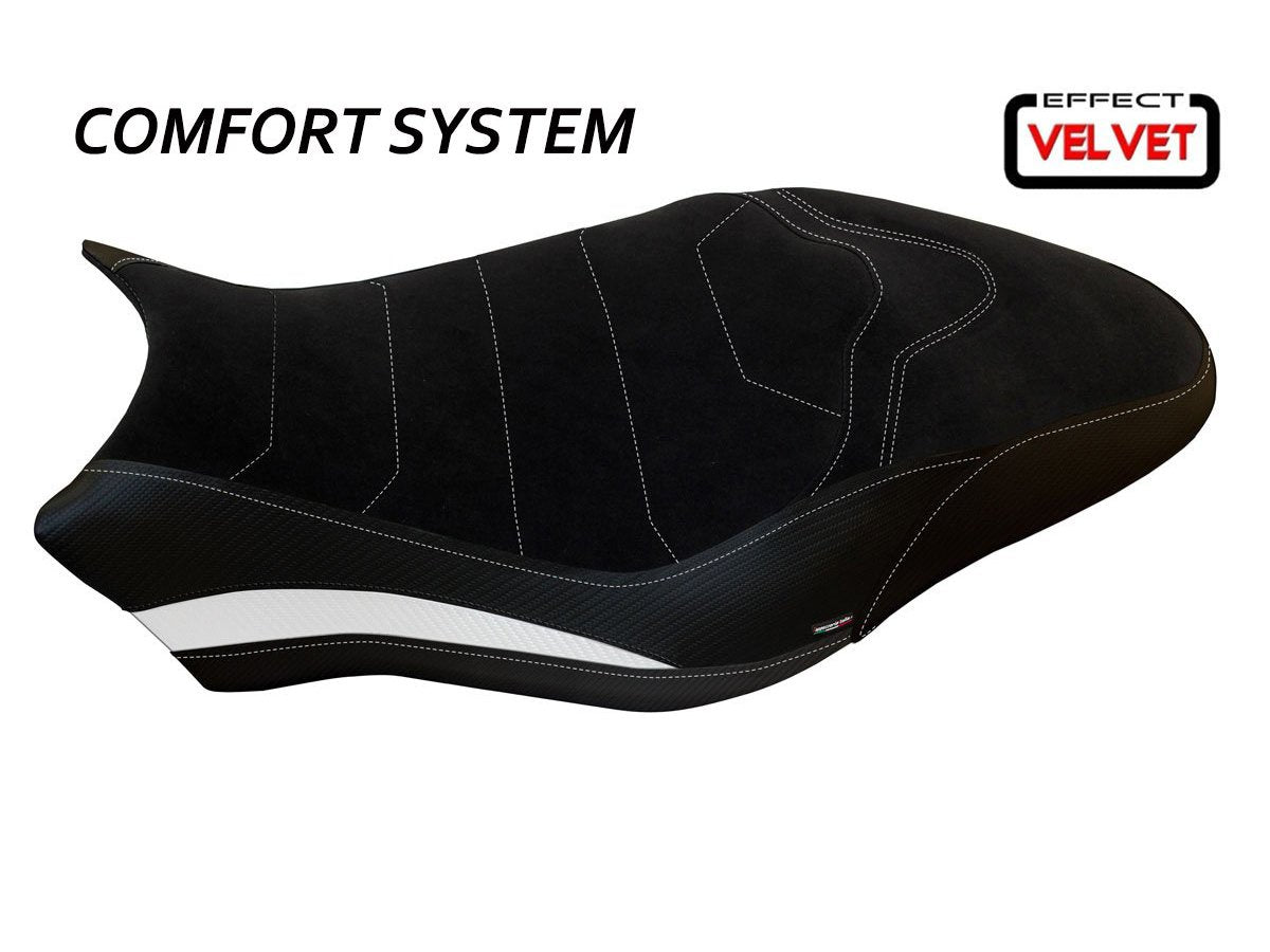 TAPPEZZERIA ITALIA Ducati Monster 1200 (17/21) Comfort Seat Cover "Ovada 2 Velvet"