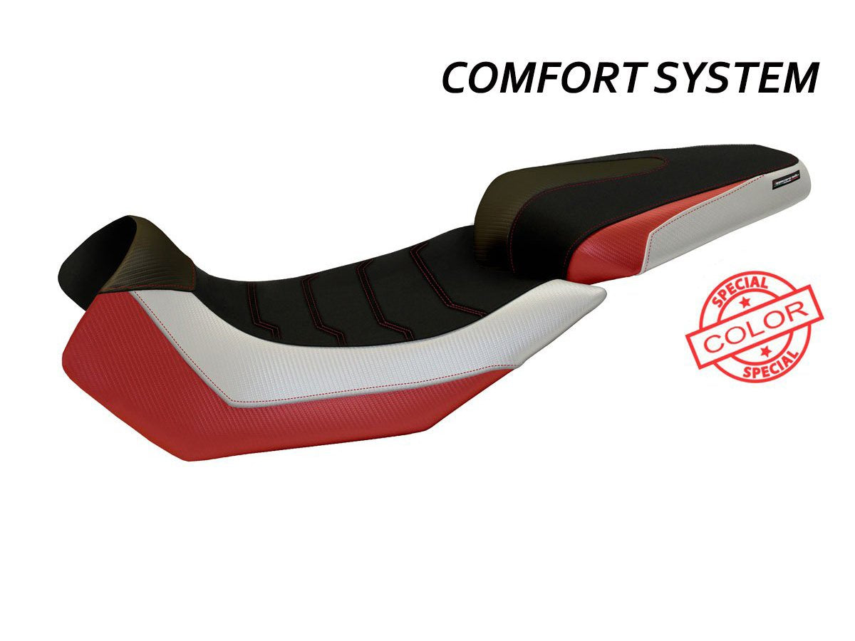 TAPPEZZERIA ITALIA Aprilia Caponord 1200 Comfort Seat Cover "Nuoro Special Color"